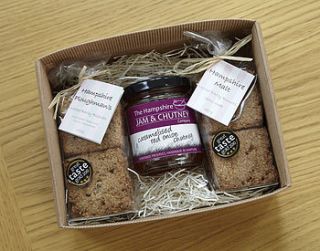 triple gold award savoury biscuit box by little rose bakery