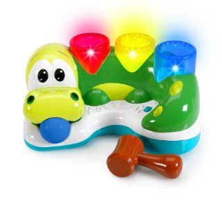 Bright Starts Having a Ball Bop and Chomp Gator  Baby Musical Toys  Baby