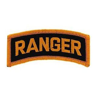 US Army Military Armed Forces Iron On Patch   U.S. Army Ranger Tabs   Ranger Applique: Clothing