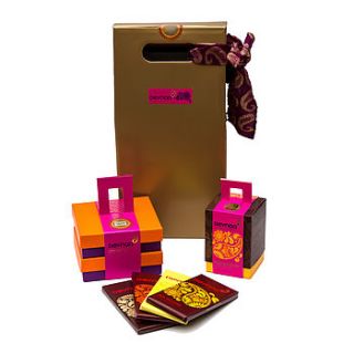 indian inspired chocolate gift set by devnaa