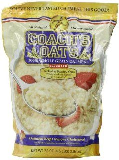 Coach's Oats 100% Whole Grain Oatmeal (4.5 lbs) : Oatmeal Breakfast Cereals : Grocery & Gourmet Food