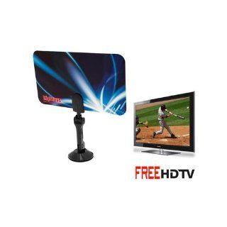 DIGIWAVE TV1000 Digital Flat Antenna Receives Free HDTV Over the Air HD VHF UHF Electronics