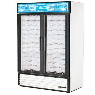 True   Ice Merchandiser with Two (2) Swing Glass Doors   Holds One Hundred (100) 8Lb. Bags   54" Wide x 29 1/2" Deep x 78 1/4" Tall   GDIM 49 Appliances