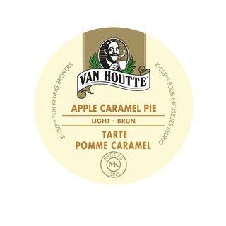 Van Houtte FLAVORED Caramel Apple Pie Coffee Light Roast   includes 24 K Cups for Keurig Brewers : Coffee Brewing Machine Cups : Grocery & Gourmet Food