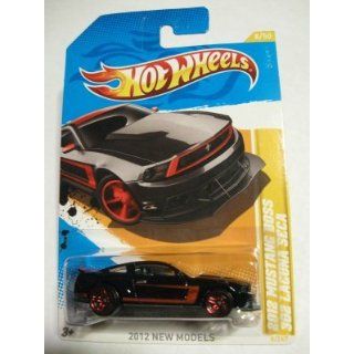2012 Hot Wheels New Models 2012 Mustang Boss 302 Laguna Seca Black #8/247: Toys & Games
