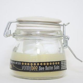 moisturising bee butter balm by vonnybee