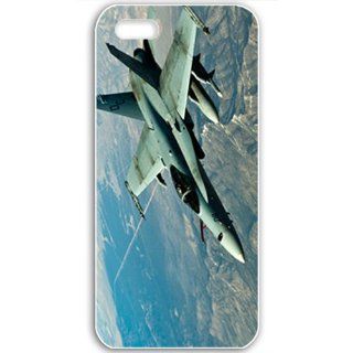 Apple iPhone 5 5S Case Covered of Aircraft Boeing Fa Ef Super Hornet Planes Aircraft Black: Cell Phones & Accessories