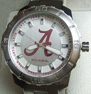 Fossil Alabama Crimson Tide Watch 12x Championships Collectors Li2998: Watches