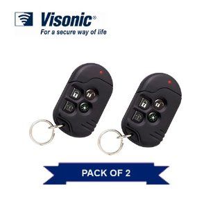 Pack of 2 Visonic MCT 234 4 Button Miniature Wireless Keyfob Transmitter  