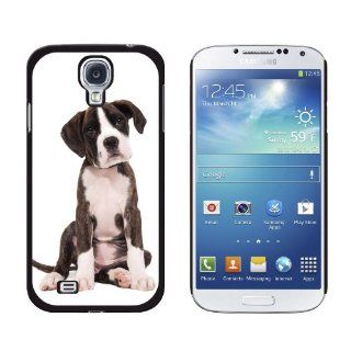 Graphics and More Puppy Dog   Boxer   Snap On Hard Protective Case for Samsung Galaxy S4   Non Retail Packaging   Black: Cell Phones & Accessories