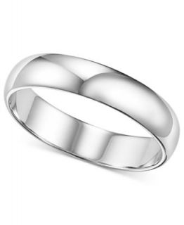 Mens Platinum Ring, 4mm Wedding Band   Rings   Jewelry & Watches