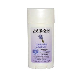 Deodorant Stick/Lavender & Tea Tree Jason Natural Cosmetics 2.5 oz Stick: Health & Personal Care
