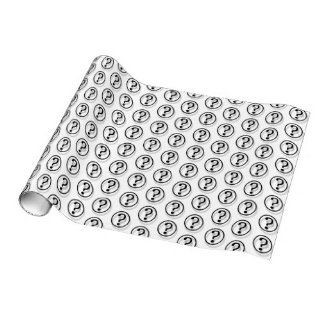 Question Marks Pattern Gift Wrap Paper: Health & Personal Care