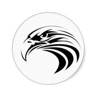 united states america symbol eagle tribal tattoo stickers