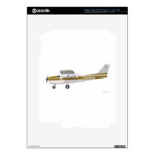 Cessna 172 Skyhawk Brown Skin For iPad 3