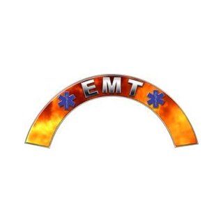 EMT Real Fire Firefighter Fire Helmet Arcs / Rocker Decals Reflective: Automotive