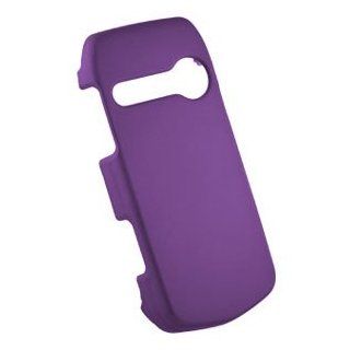 Purple Rubberized Hard Cover Protector Case for Casio Hitachi G'zOne Ravine C751: Cell Phones & Accessories