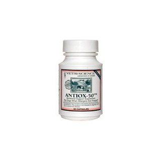 Antiox 50 (60 capsules) : Pet Antioxidant Nutritional Supplements : Pet Supplies
