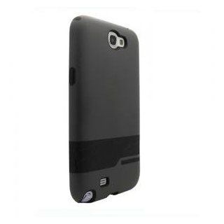 Body Glove Samsung Galaxy Note II Diamond Brushed Case   Charcoal / Black   Samsung GALAXY Note II Case, Cover: Cell Phones & Accessories