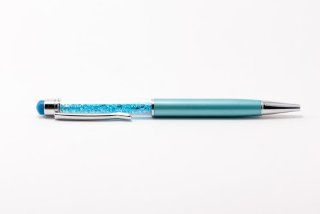 Newsh Swarovski Element Crystal Capacitive Touch Screen Stylus Pen for Iphone 5 4 4s Ipad Samsung Sky Blue: Cell Phones & Accessories