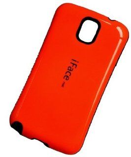 Yiyigate Orange Iface Ultra Shock Absorb Protective Skin Case Cover for Samsung Galaxy Note 3 III N9000 with Free Screen Protector: Cell Phones & Accessories