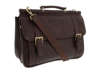 Culture Phit Leather Dowelrod Portfolio Computer Case Brown