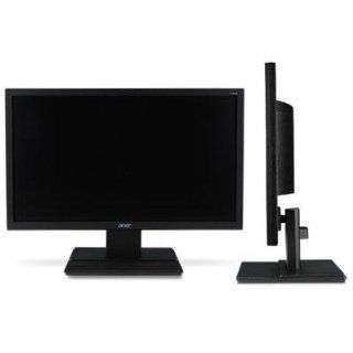 Acer V206HQL Abd 20 inch Widescreen 100,000,000:1 5ms VGA/DVI LED LCD Monitor (Black): Computers & Accessories