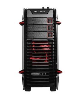Raidmax Raptor No Power Supply ATX Mid Tower Case (Black) ATX 823BR: Computers & Accessories