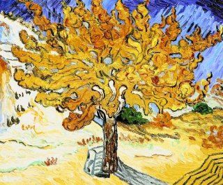 Van Gogh Paintings: The Mulberry Tree   Oil Paintings