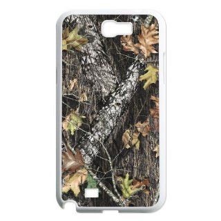 Custom Personalized Realtree Oak Leaf Camo Cover Hard Plastic Samsung Galaxy Note 2 N7100 Case: Cell Phones & Accessories