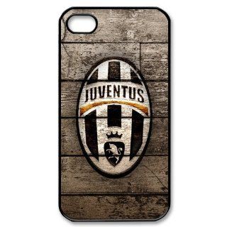 Serie Juventus logo iPhone 4/4s Case, Customized Hard Shell Protector Cover: Cell Phones & Accessories