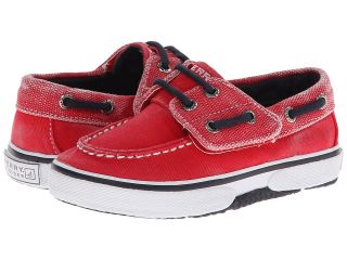 Sperry Top Sider Kids Halyard Jr. Boys Shoes (Red)