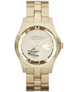 Marc by Marc Jacobs Watch, Womens Gold Tone Stainless Steel Bracelet 40mm MBM3188   Watches   Jewelry & Watches