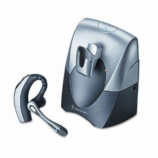 Plantronics Products   Plantronics   Voyager 510S Over Ear Bluetooth Headset System   Sold As 1 Each   Includes VoyagerTM 510 Headset and Deskphone Adapter.   Multipoint technology for switching between devices.   33 ft. range.   6 hours of talk time.    