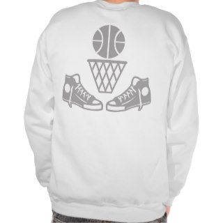 basketball pullover sweatshirt