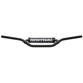 Renthal 7/8in. Handlebar   RC High Bend   Black , Color: Black, Handle Bar Size: 7/8in. 809 01 BK 01 185: Automotive