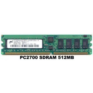 512MB PC2700 333Mhz DDR ECC RAM 184 PIN   Micron: Computers & Accessories