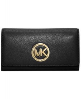 MICHAEL Michael Kors Handbag, MK Logo Ziparound Continental   Handbags & Accessories