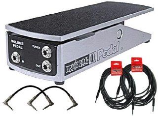Ernie Ball 6166 Volume Pedal Free 2 6in patch cables 2 18.6' Cables: Musical Instruments