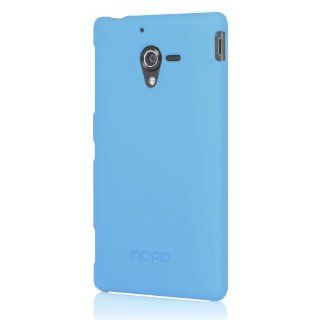 Incipio SE 185 Feather Case for Sony Xperia ZL   1 Pack   Retail Packaging   Neon Blue: Cell Phones & Accessories