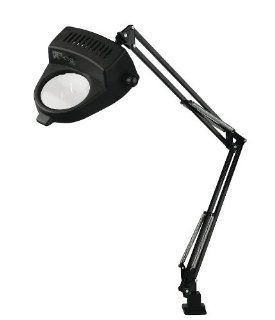 Lite Source LSM 184BLK Mag Lite 3 Diopter Magnifier Lamp, Black   Table Lamps  