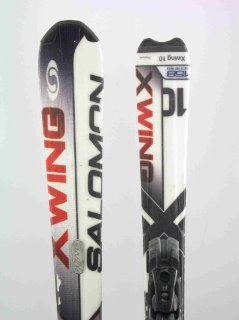 Used Salomon X Wing 10 Shape Snow Ski with Binding 158cm C : Alpine Skis : Sports & Outdoors