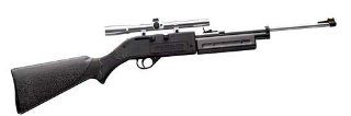 Crosman 760 Pumpmaster Air Rifle 177BB 177PEL 625 17 Black Synthetic Pump 4x15mm Scope Box 1 Single Shot 764SB : Hunting Air Rifles : Sports & Outdoors