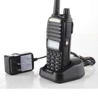 SunFounder UV 82E Dual Band 136 174/400 520 MHz FM Ham Two way Radio, Transceiver, HT   With Battery, Antenna, Charger Compatible with Baofeng : Car Electronics