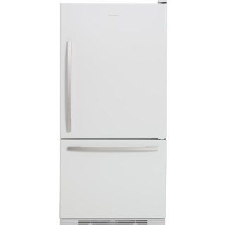 Fisher Paykel RF175WCRW1 17.5 Cu. Ft. White Counter Depth Bottom Freezer Refrigerator   Energy Star: Appliances