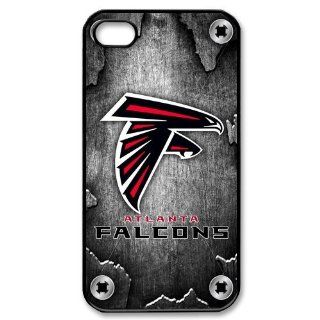 Atlanta Falcons Hard Plastic Back Cover Case for iphone 4, 4S: Cell Phones & Accessories