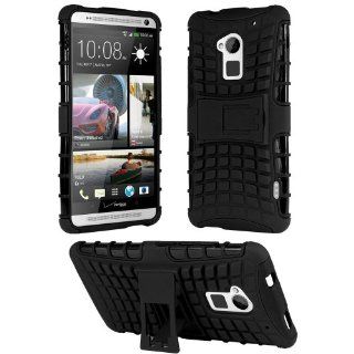 HHI Dual Armor Composite Case with Stand for HTC One Max (T6)   Black (Package include a HandHelditems Sketch Stylus Pen): Cell Phones & Accessories