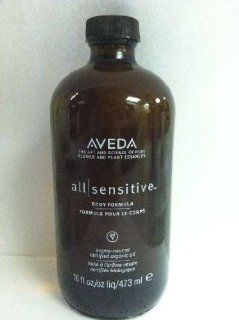 Aveda All Sensitive Body Formula Oil 16 Oz Glass Bottle : Massage Oils : Beauty
