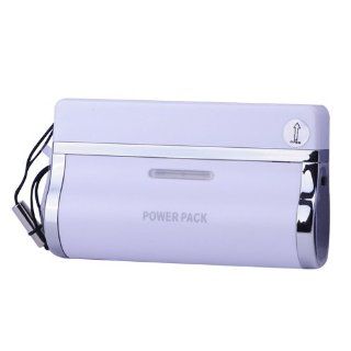 JLW 168 2800mAh 8 pin Lightning Plug Wireless Power Bank Battery Dock for iPhone 5 White Electronics