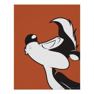 Pepe Le Pew Kissing Poster